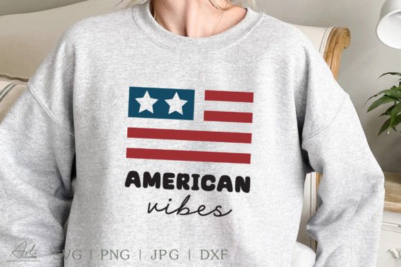 American Vibes SVG for T-Shirt Designs