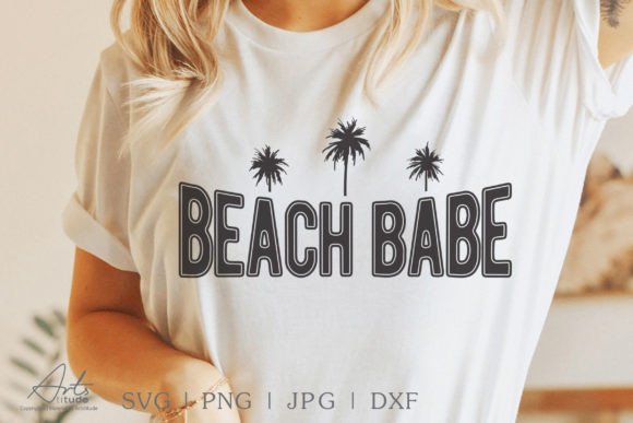 Beach Babe SVG for Modern Graphics and Crafts