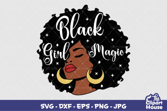 Black Girl Magic Afro