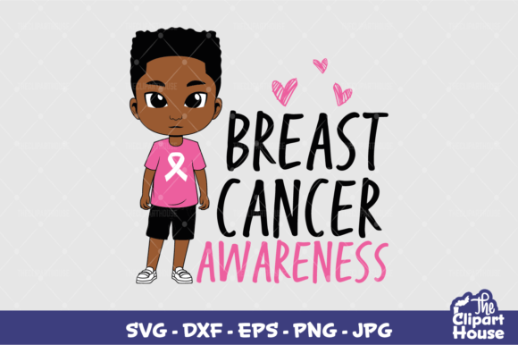Breast Cancer Awareness Boy Graphics