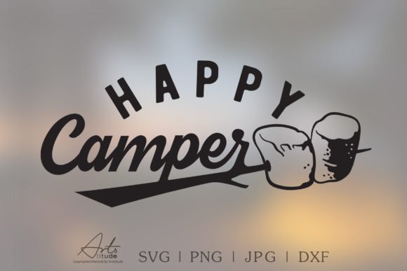 Happy Camper SVG: A Versatile Graphic for T-Shirt Designs