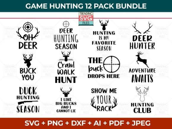 Hunting Svg Bundle