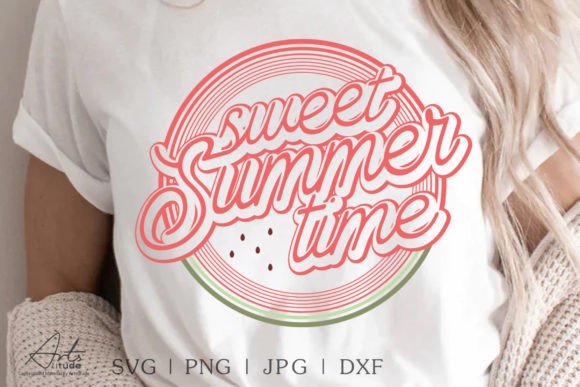 Sweet Summer Time SVG for Graphics and Crafts