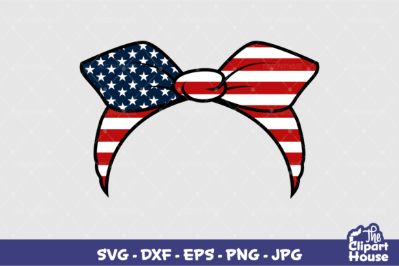 USA Bandana Graphics for Creative Publishers